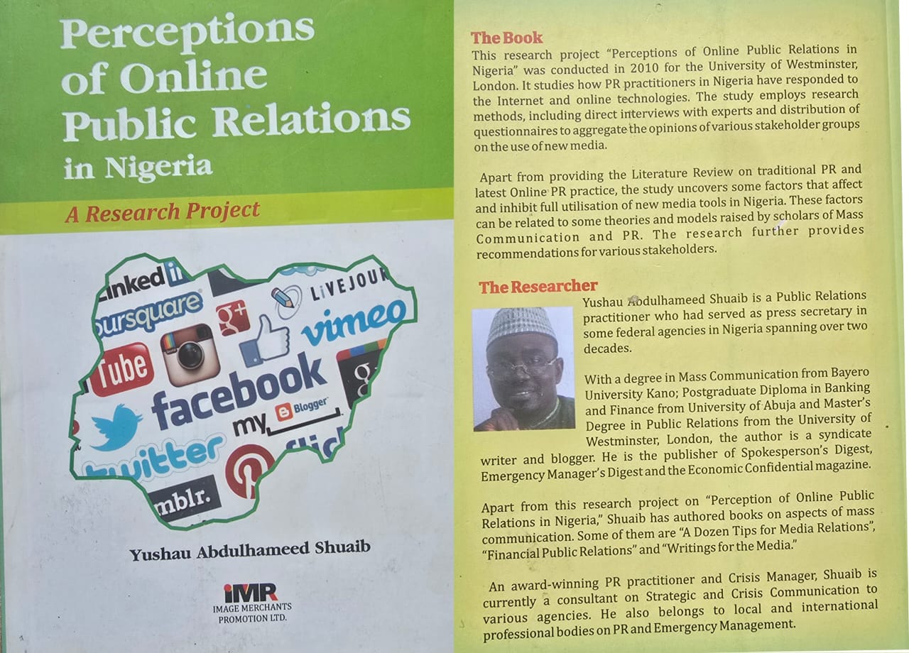 Perceptions of Online Public Relations in Nigeria