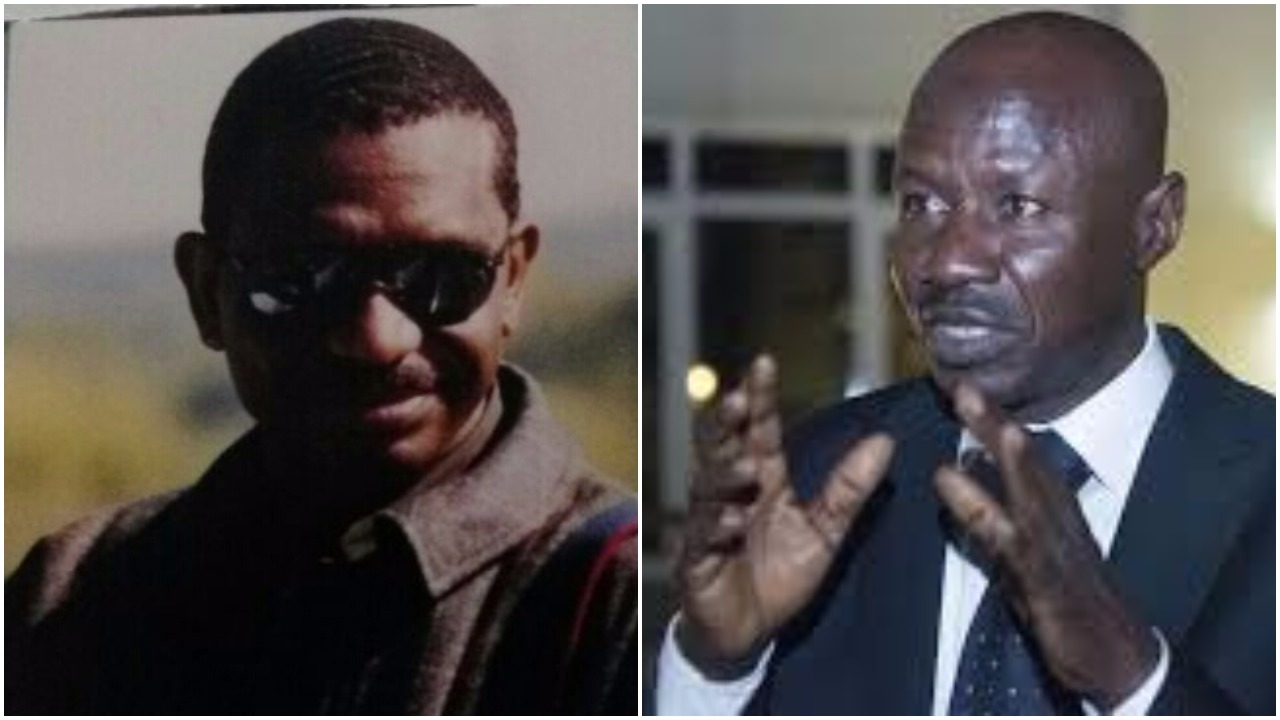 L-R AVM Jon Ode, Ibrahim Magu