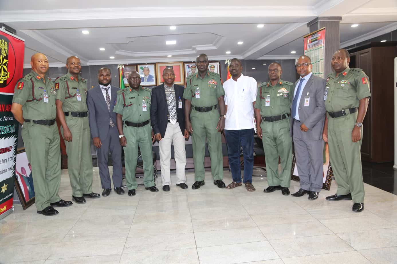 Memo to General Buratai on Alleged Army Consultants
