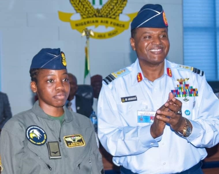 Arotile: Curtains Drawn On An Inspiring Face of NAF’s Courageous Women of War‬‬‬‬